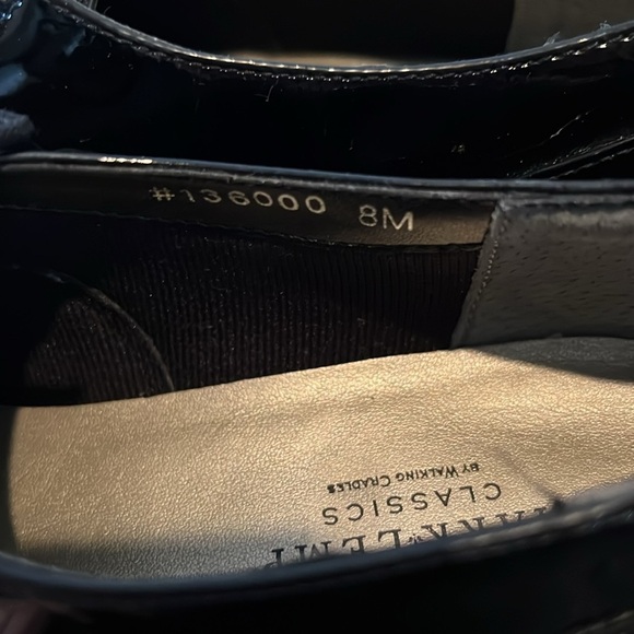 Walking cradles Mark Lemp black patent leather shoe 8 - Picture 5 of 14